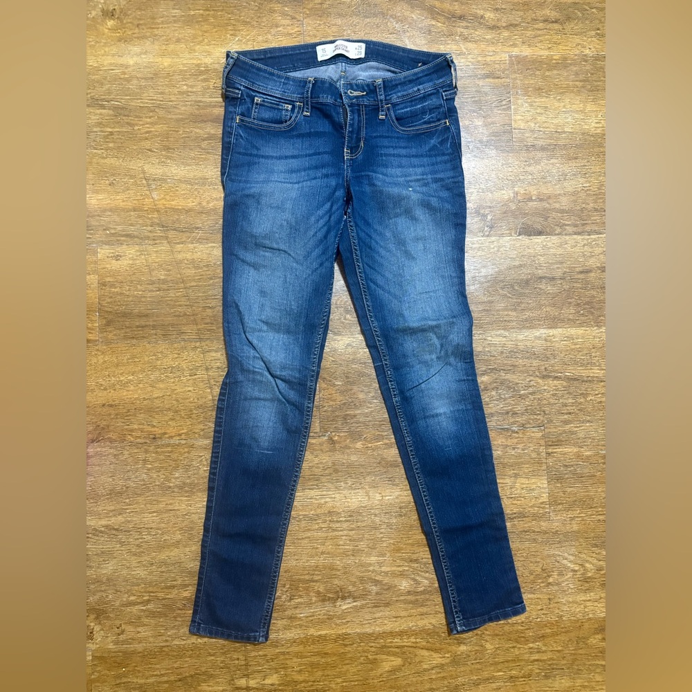 Hollister Dark Blue Skinny Jeans